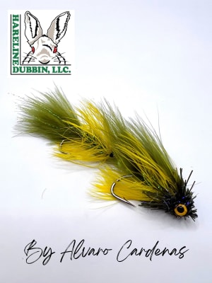 RUBBER HEAD OLIVA/YELLOW BY ALVARO CARDEMNAS