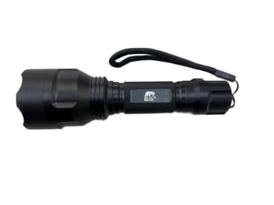 LINTERNA TACTICA RECARGABLE 3W LED ROJO BLACK BEAR