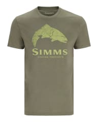 POLERA SIMM´S WOOD TROUT FILL T-SHIRT