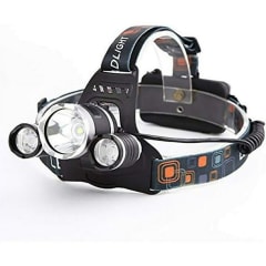 LINTERNA FRONTAL 3 LUCES FIJA 796