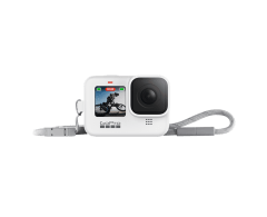 GOPRO SLEEVE+LANYARD (HERO9 BLACK) WHITE ADSST-002
