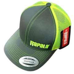 GORRO RAPALA FISH U GREEN MESH NEON