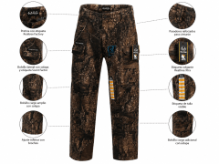 PANTALON DE CAZA REAL TREE M 32/34 WATERPROOF