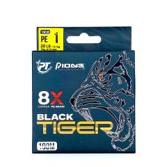 MULTIFILAMENTO PIONEER BLACK TIGER 8X BRAID