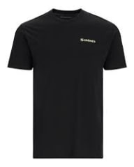 POLERA SIMM'S BASS OUTLINE BLACK