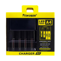 CARGADOR PILAS A4 NOKOSER