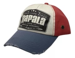 GORRO RAPALA BLANCO-AZUL-ROJO
