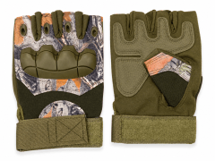 GUANTES DE CAZA A-296-HO TACTICOS SIN DEDOS HOJAS