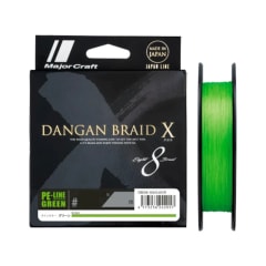 MULTIFILAMENTO MAJORCRAFT DANGAN X8 GREEN #0.6 12LB 150M