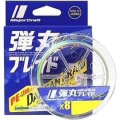 MULTIFILAMENTO MAJORCRAFT DANGAN BRAID X8 PE MULTICOLOR #2 35LB 200M