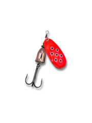 SPINNER SAITAMA #4 12G ORANGE RED DOT
