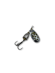 SPINNER SONNAR SAITAMA #2 SILVER BLACK DOT