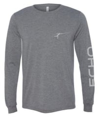 POLERA ECHOMAN GRAY LONG SLEEVE SHIRT