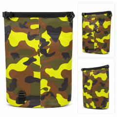 BOLSO CAMUFLADO SECO VERDE 20L