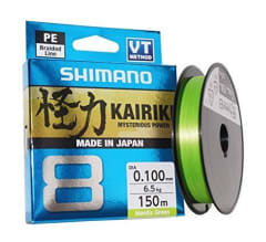 MULTIFILAMENTO SHIMANO KAIKIRI 8 MANTIS GREEN