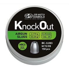SLUG JSB KNOCK MKII 6.35/33.49GR