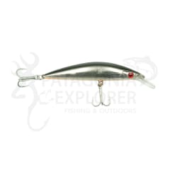 SEÑUELO MINNOW HARD PLATA VARIEDADES 28GR