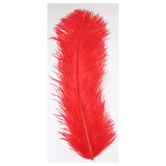OSTRICH HERL HERLINE DUBBIN RED OH310