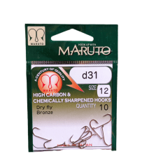 DRY FLY HOOK MARUTO D31 #12