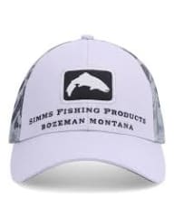 GORRO SIMM'S TROUT ICON TRUCKER GHOST CAMO STEEL
