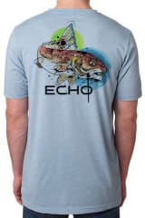 CAMISETA ECHO REDFISH SHORT SLEEVE SHIRT
