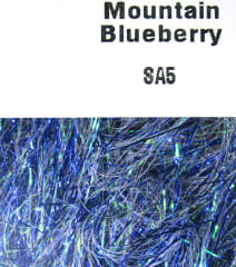 Aqua Veil  Chenille Mountain Blueberry #5