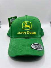 GORRO JOHN DEERE TELA VERDE