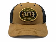 GORRO TRUCKER REALTREE PARCHE OVALADO CAFÉ/NEGRO