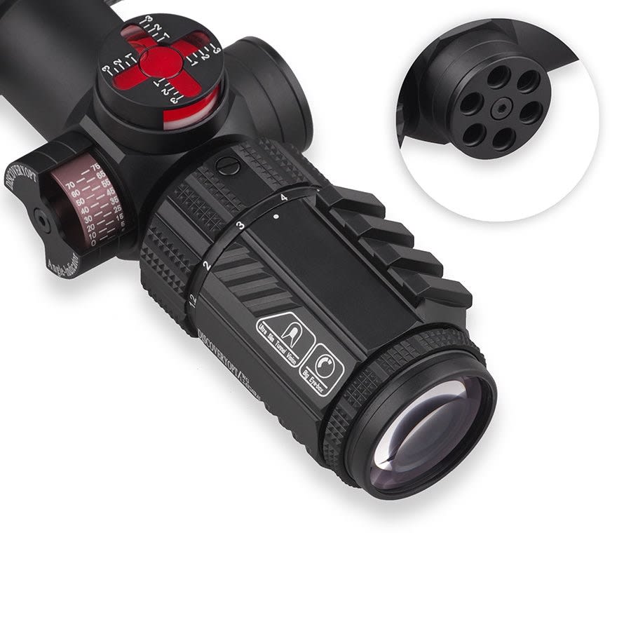 MIRA TELESCOPICA DISCOVERY WG 1.2-6X24IRAi (30 MM)4