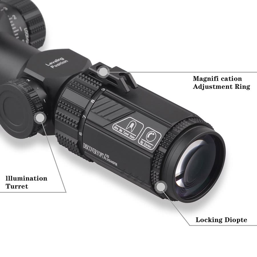 MIRA TELESCOPICA DISCOVERY M-15 HS 6-24X44 SFIR FFP5