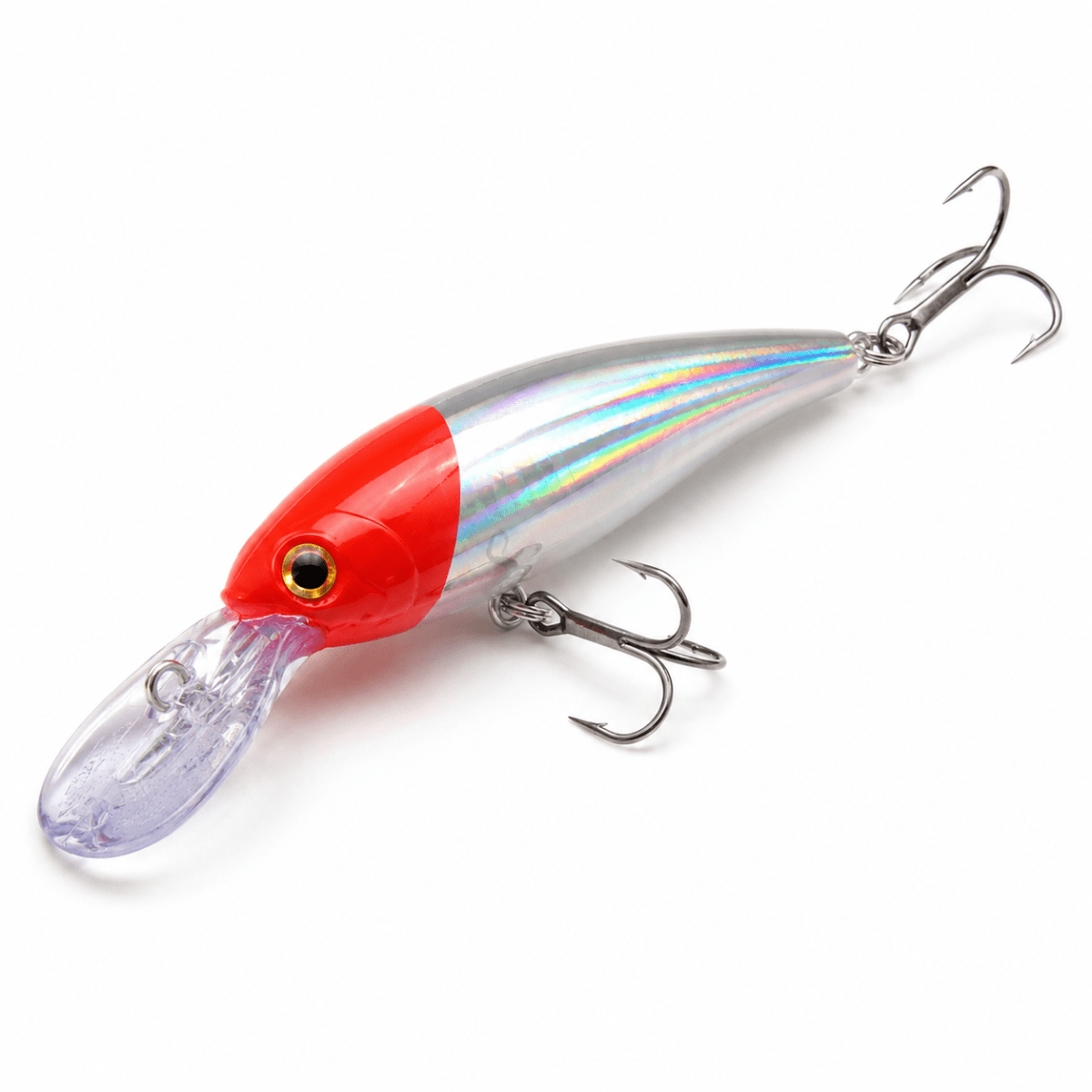 SEÑUELO MINNOW SAITAMA COAST 51GR RED HEAD HOLO3