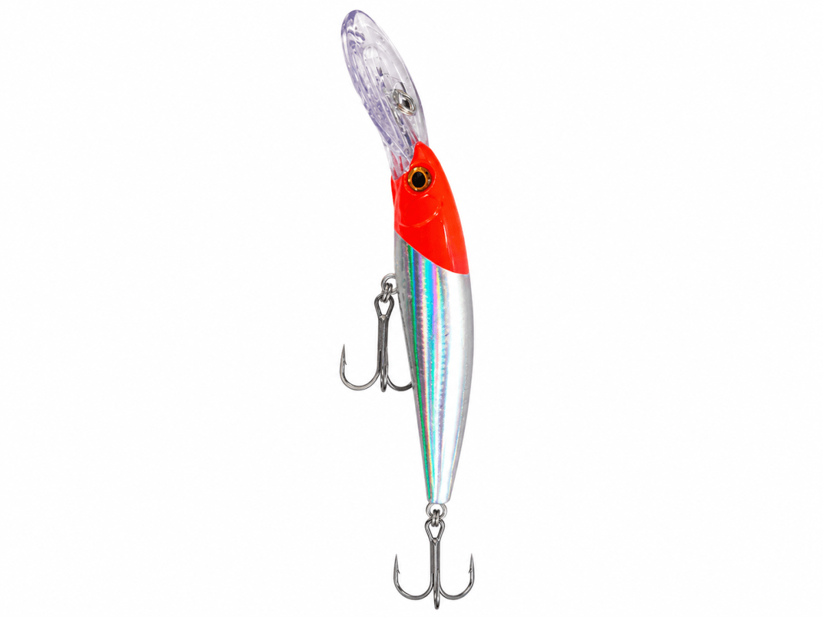 SEÑUELO MINNOW SAITAMA COAST 51GR RED HEAD HOLO1