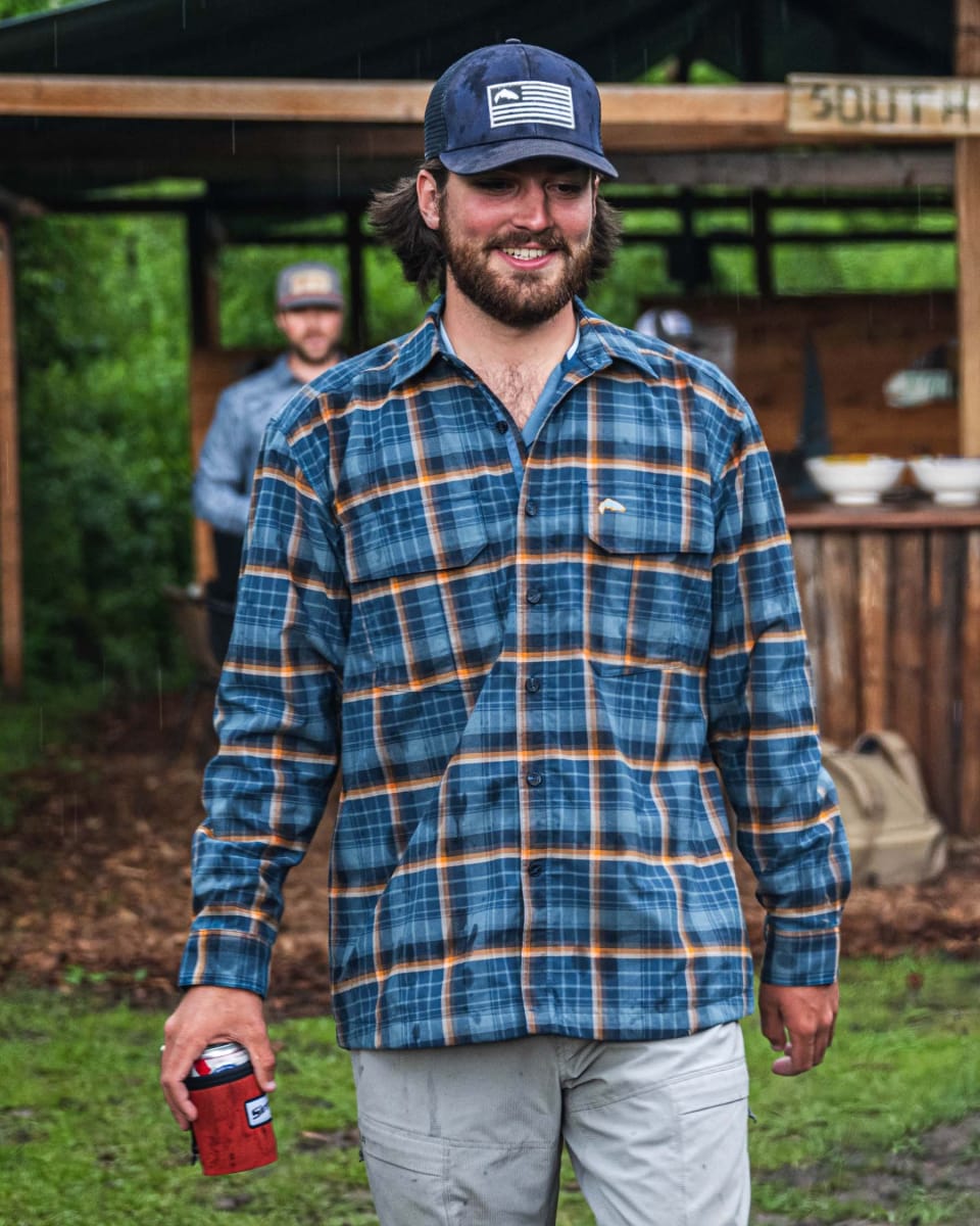 CAMISA SIMM´S COLDWEATHER LS SHIRT NEPTUNE / SUN2