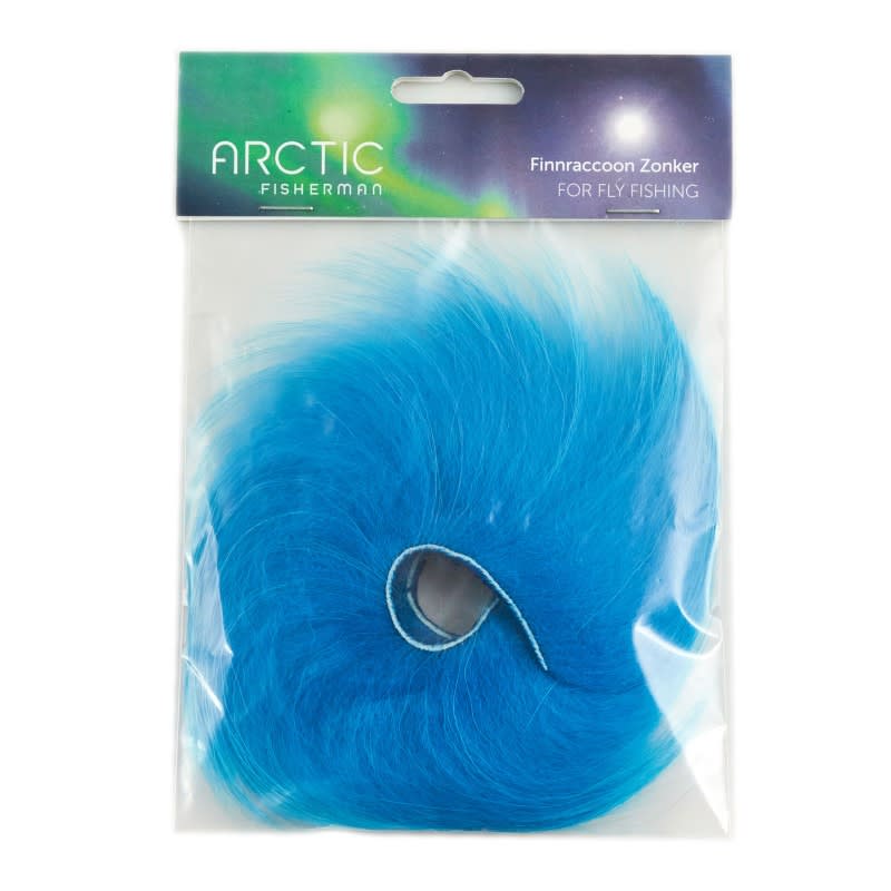 FINN RACCOON  FOR FLY FISHING ARCTIC BLUE1