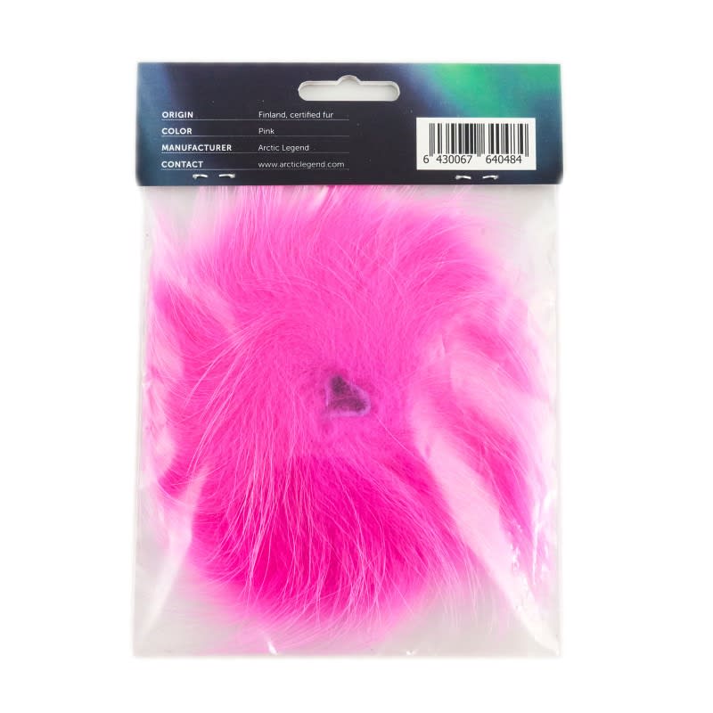 FINN RACCOON  FOR FLY FISHING ARCTIC PINK1