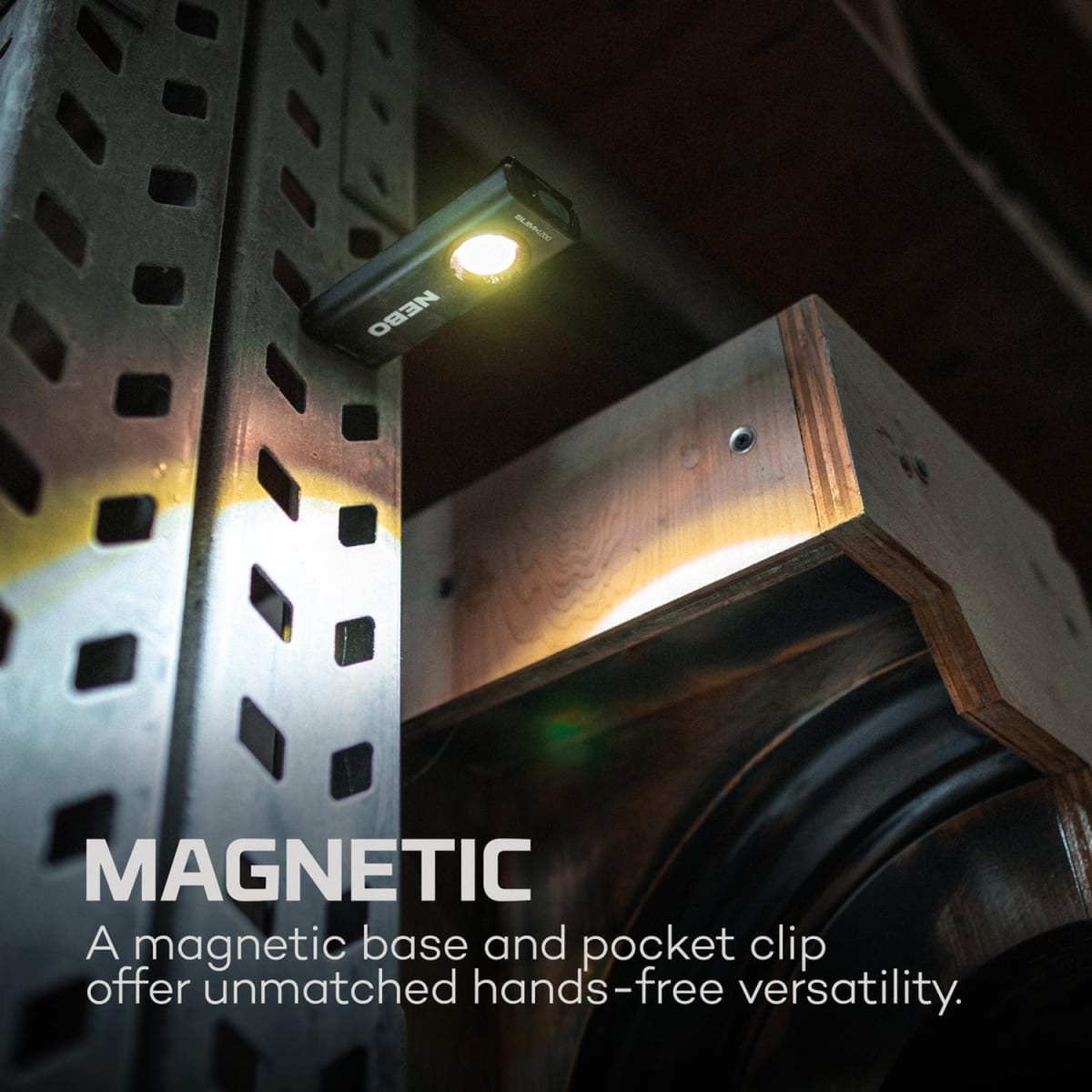 LINTERNA DE BOLSILLO RECARGABLE NEBO SLIM +1200 LÚMENES CON POWER BANK6