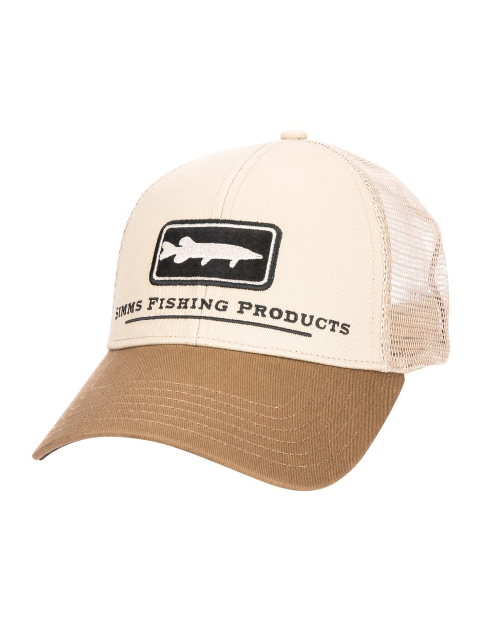 GORRO SIMM'S MUSKY ICON TRUCKER TAN1