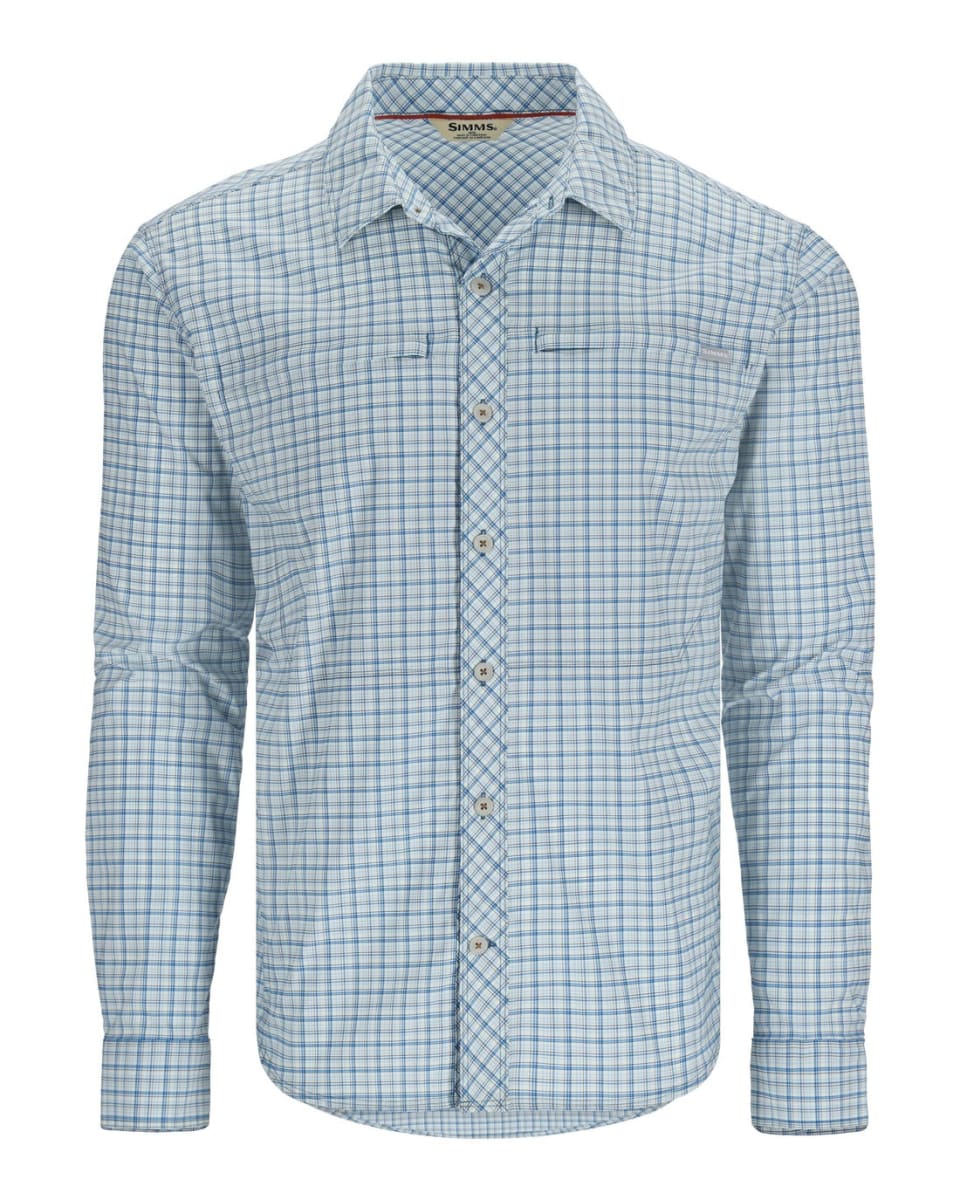 CAMISA M'S STONE COLD LS SHIRT SKY/NIGHTFALL RETRO PLAID1