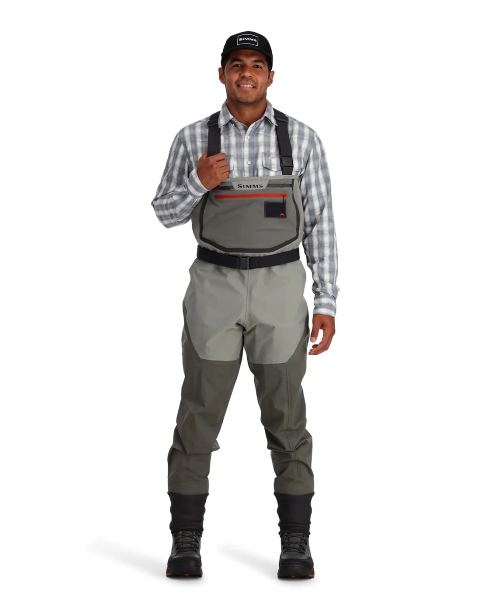 WADER  MEN'S FREESTONE STOCKINGFOOT SMOKE4