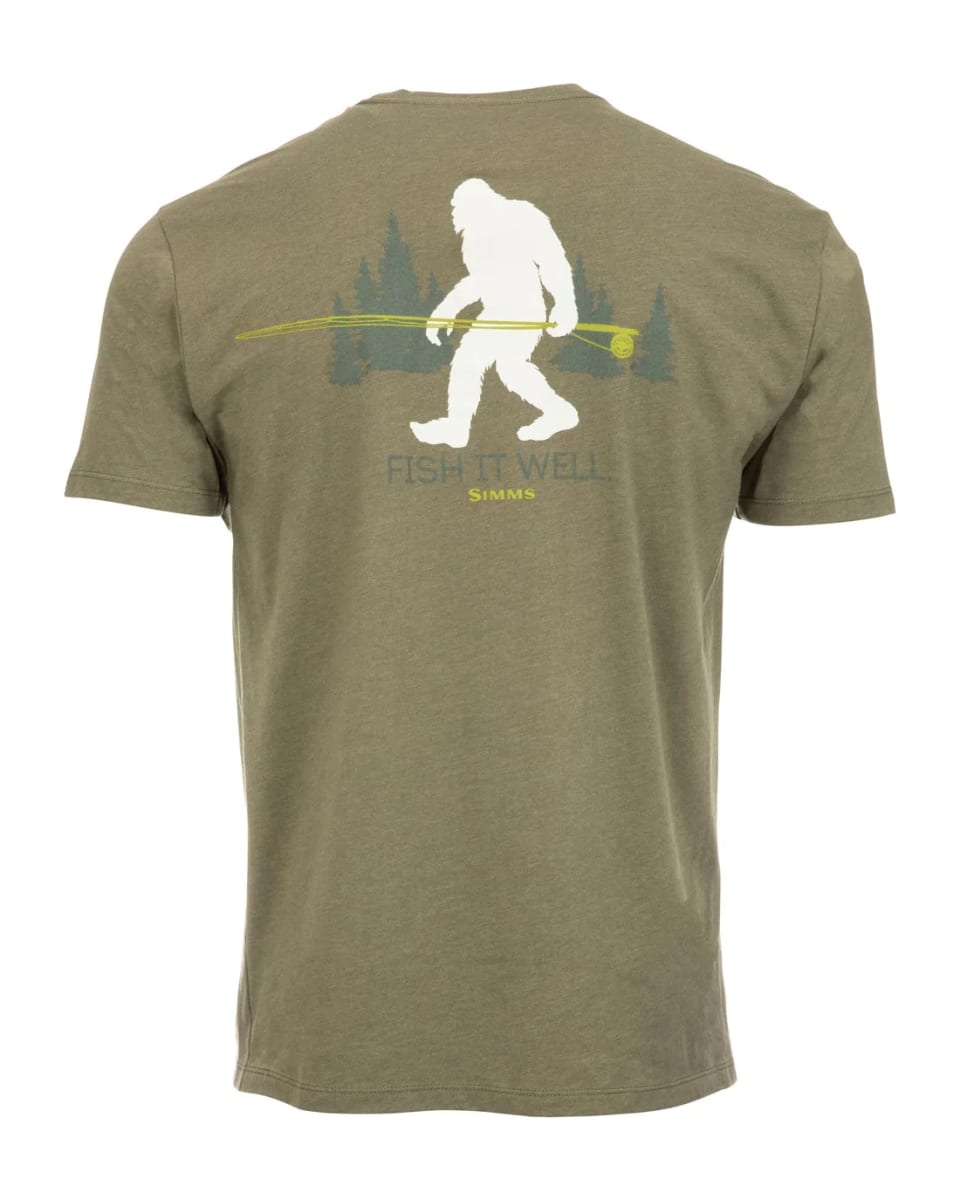 M'S SASQUATCH MILITARY HEATHER T-SHIRT2