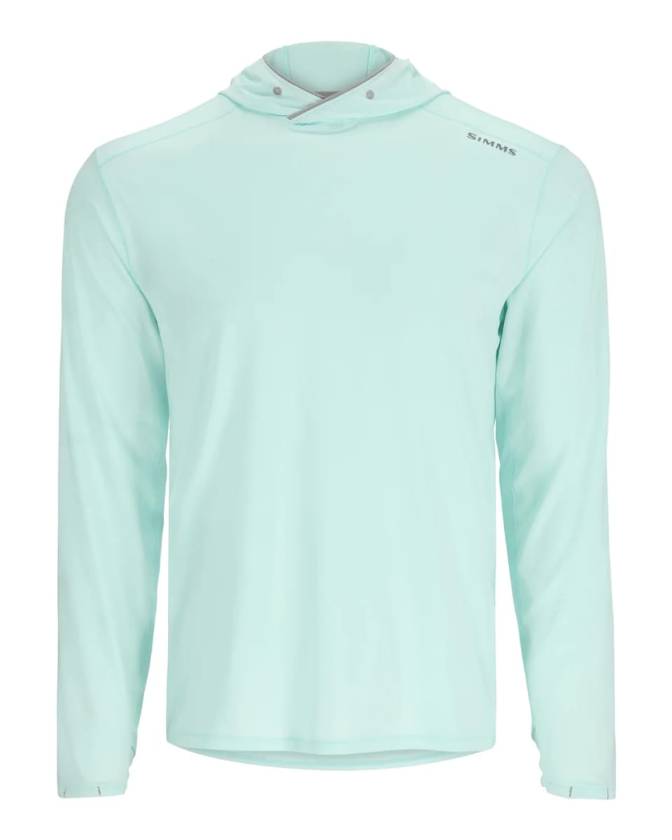 POLERA SIMM'S SOLARFLEX HOODY SEA BREEZE1
