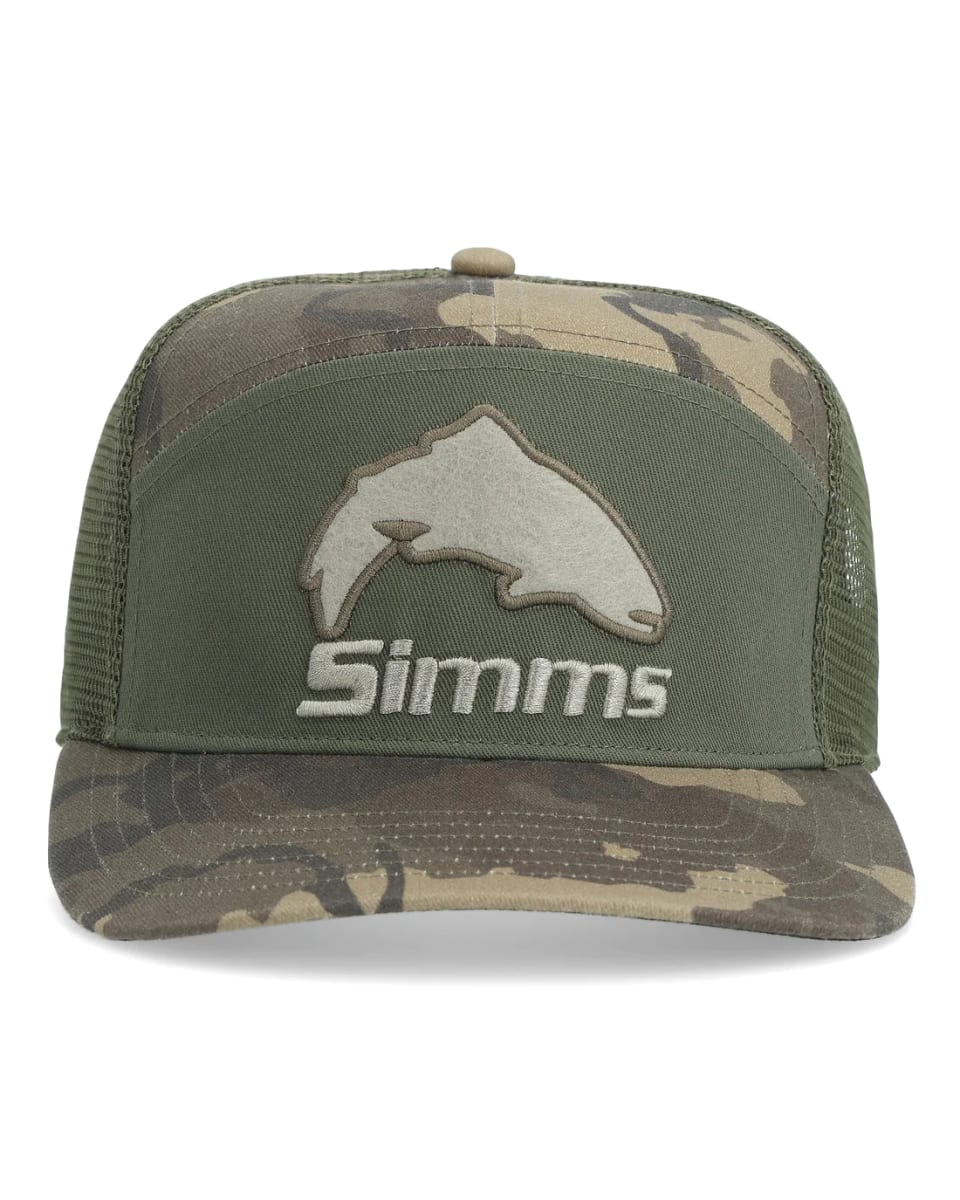 GORRO SIMM'S PANEL TRUCKER 7-OLIVE1