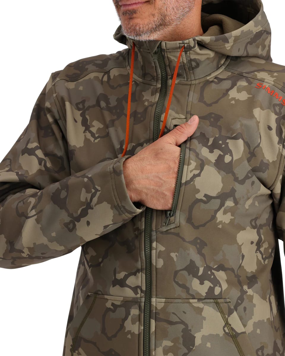CHAQUETA SIMMS ROGUE FLEECE HOODY REGIMENT CAMO OLIVE DRAB3