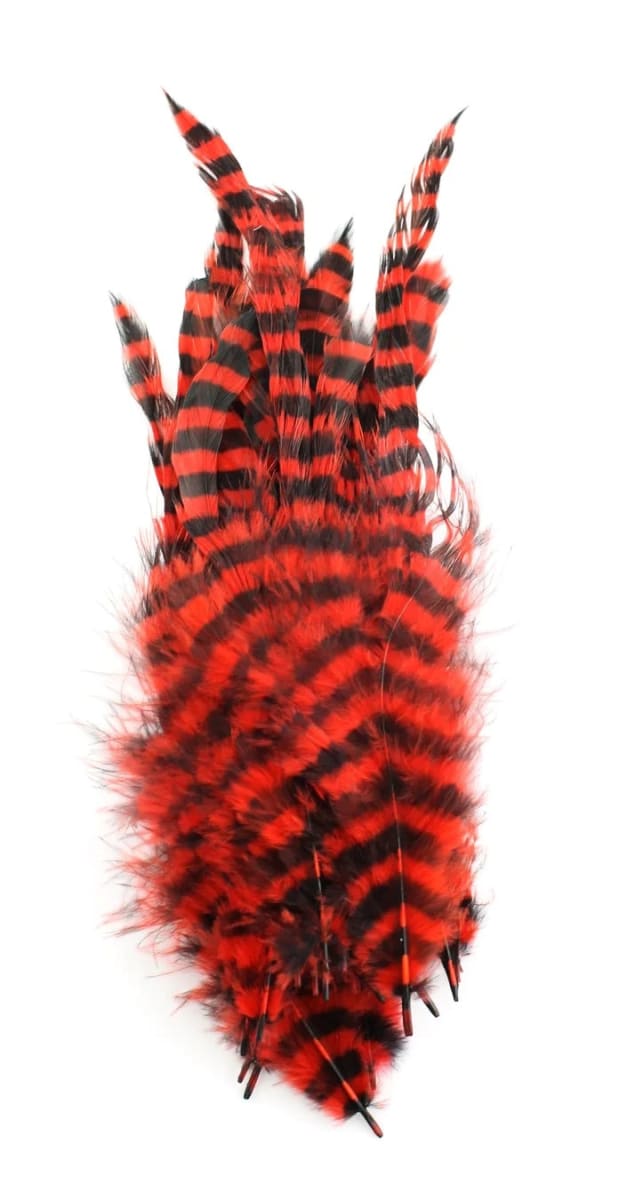 BARRED SADDLE HACKLE MFC2