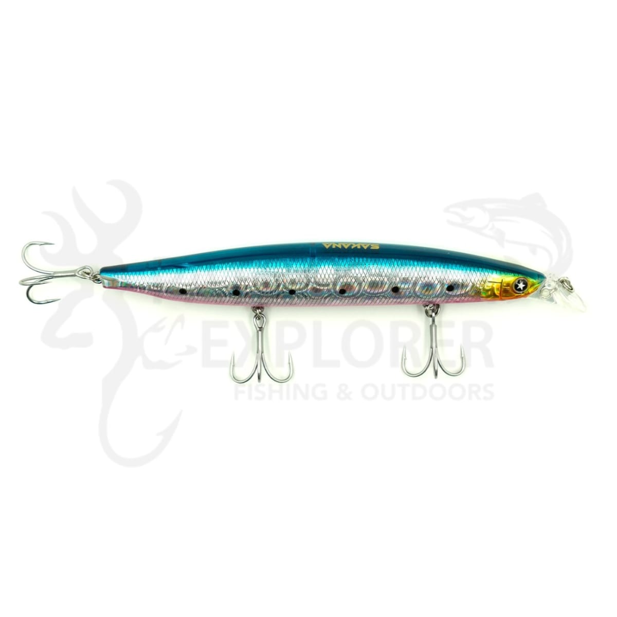 SEÑUELO SAKANA SHIZUOKA 140F 27G BLUE 3D1