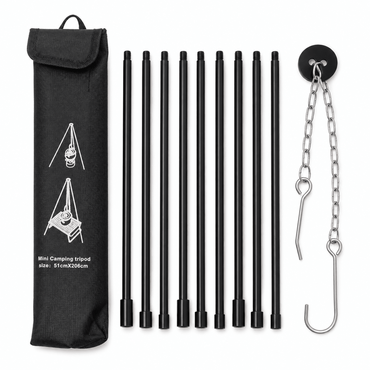 TRIPODE PARA ACAMPAR PARRILLA1