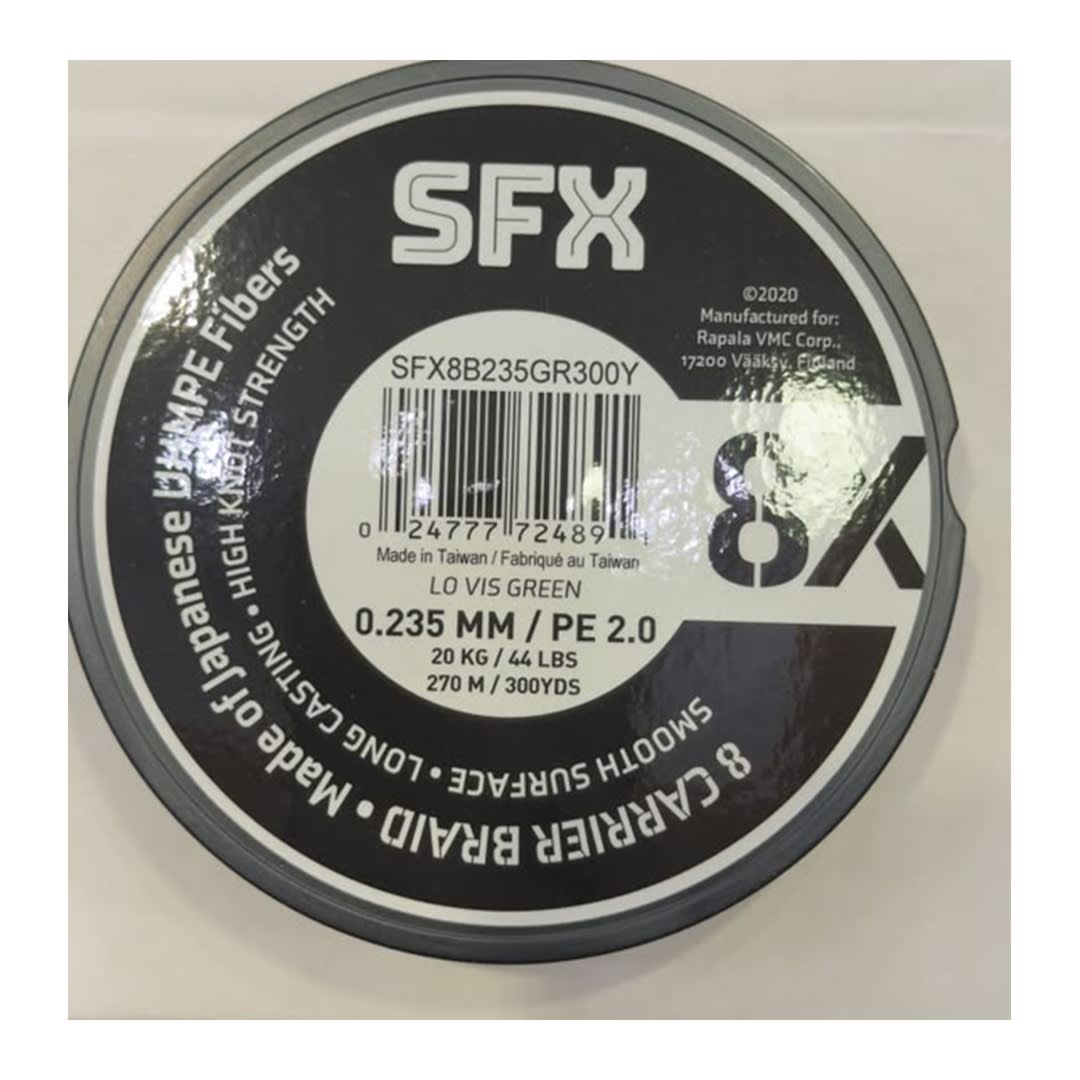 MULTIFILAMENTO SFX 8X 270M 0.235 VERDE2