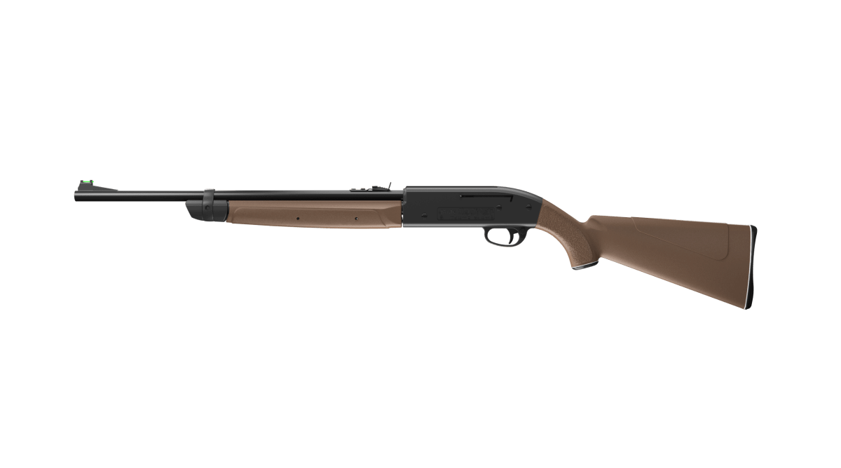 RIFLE AIRE CROSMAN 2100 CLASSIC BOMBA VARIABLE3