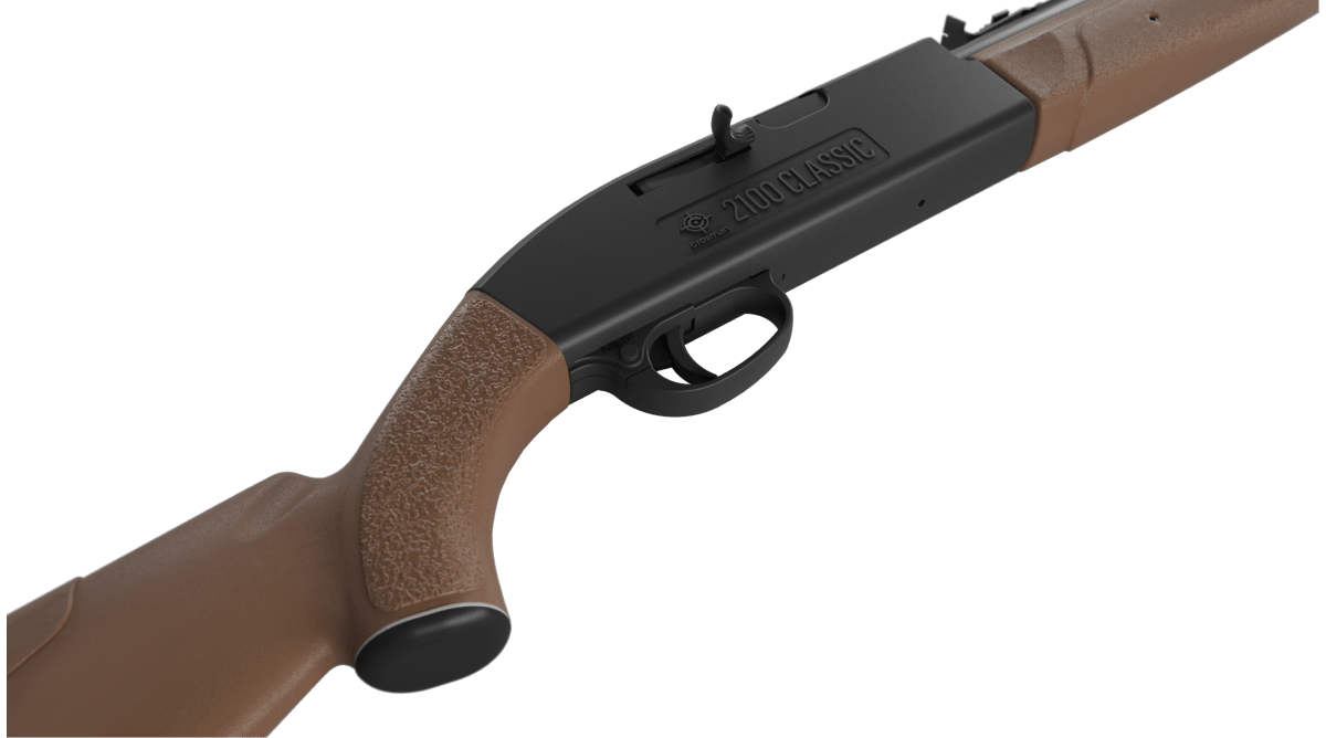 RIFLE AIRE CROSMAN 2100 CLASSIC BOMBA VARIABLE2
