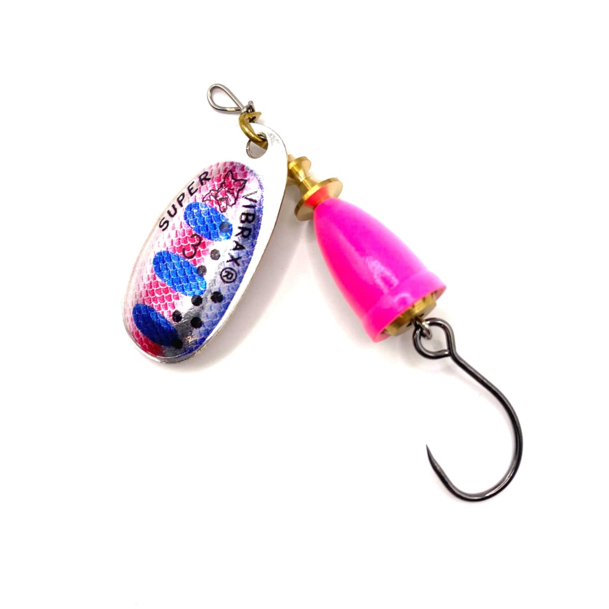 SPINNER BLUE FOX SINGLE HOOK FLUOR N3 8G1